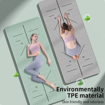 Yoga Mat - Non-Slip Eco-Friendly Fitness Exercise Mat